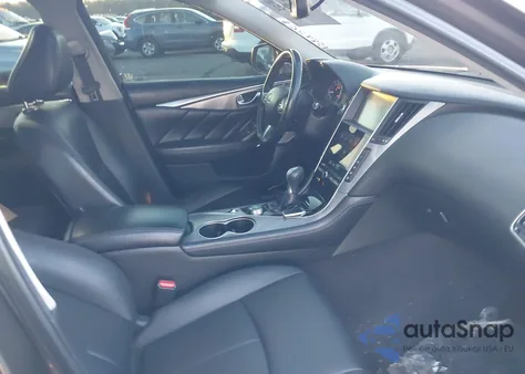 2017 Infiniti Q50 3.0T Premium z USA, uszkodzony, nr VIN JN1EV7AP6HM737836